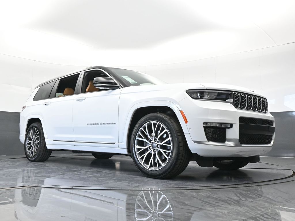 New 2025 Bright White Clearcoat Jeep Summit image 86