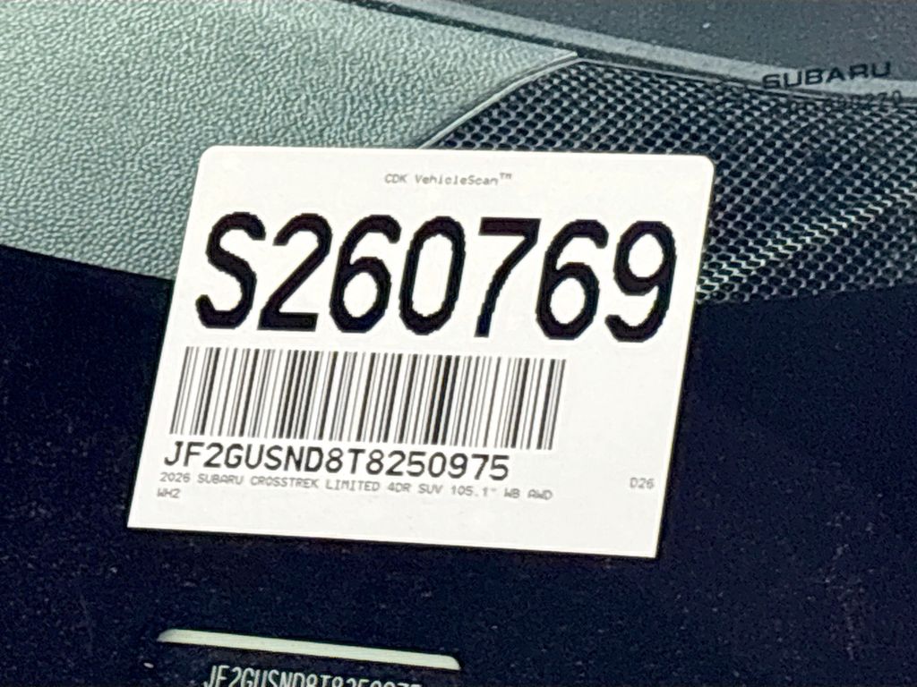 2026 Subaru Crosstrek Hybrid Limited