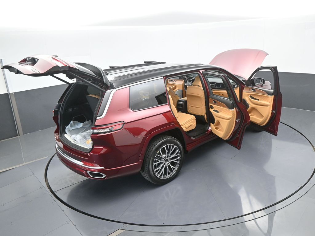 New 2025 Velvet Red Pearlcoat Jeep Summit image 76