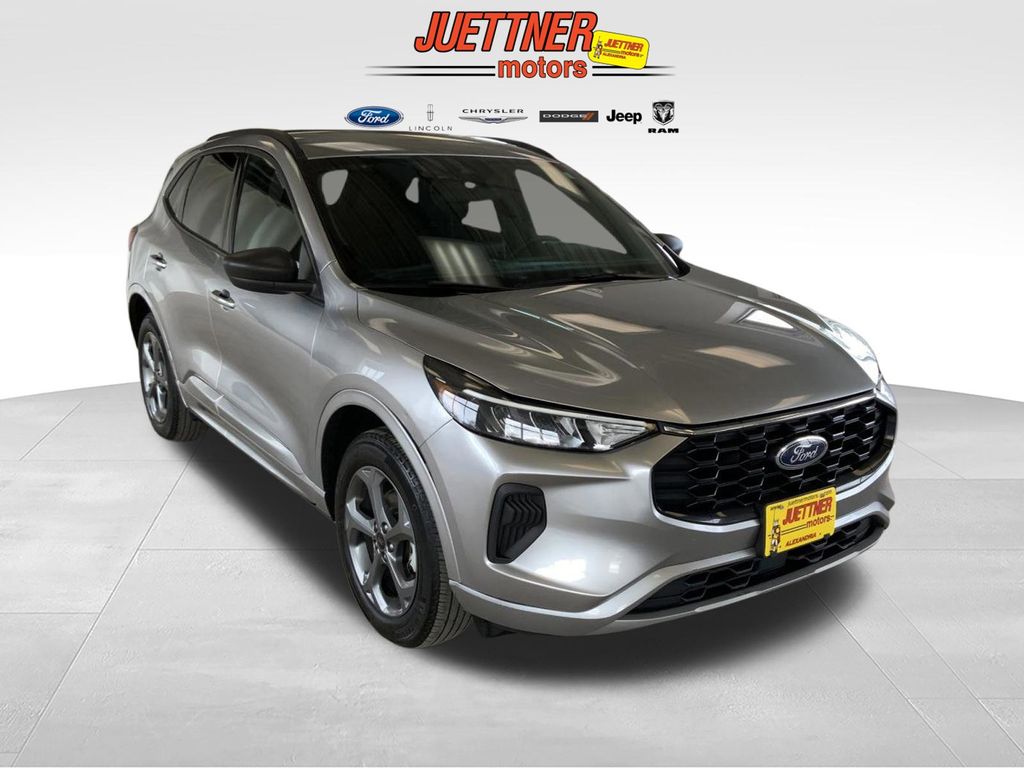 Silver Metallic 2024 Ford Escape ST-Line AWD SUV / Crossover All-Wheel Drive 8-Speed Automatic