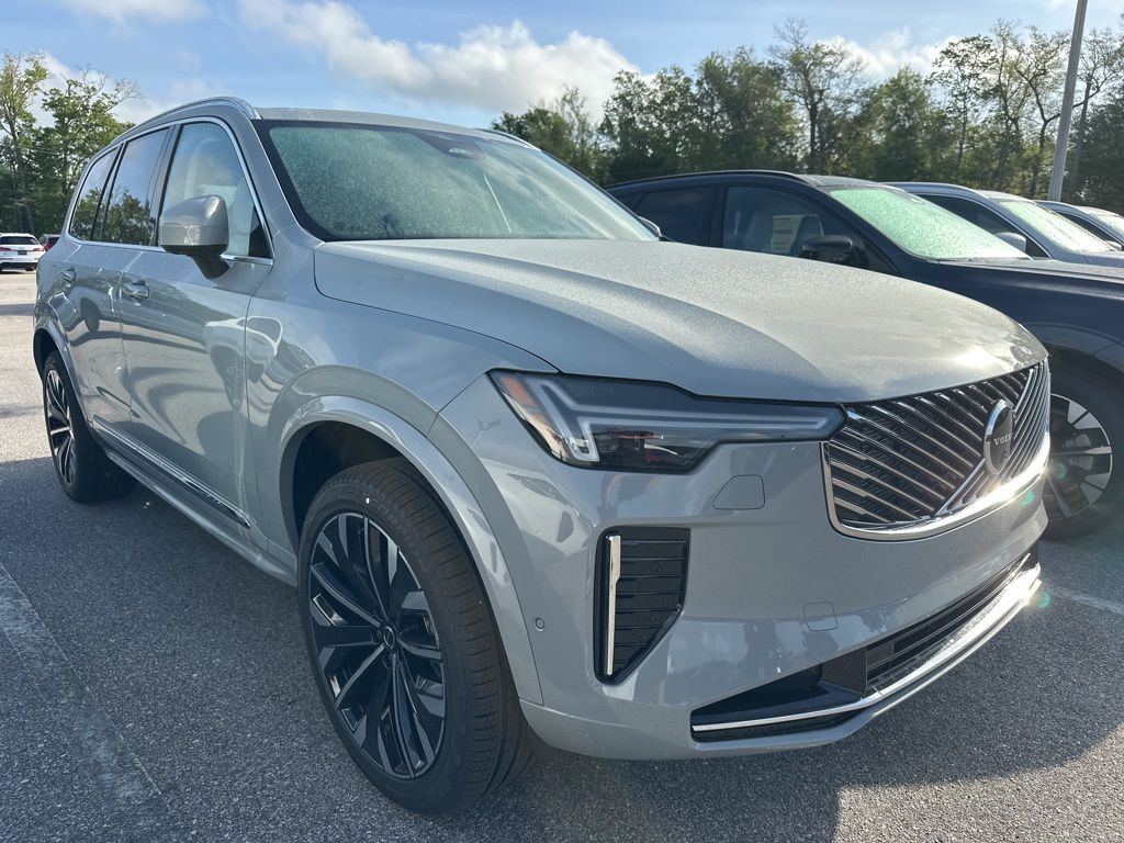 Gray Metallic 2026 Volvo XC90 Recharge T8 Ultra 6-Passenger eAWD SUV / Crossover All-Wheel Drive Automatic