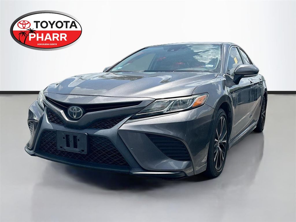 Predawn Gray Mica 2019 Toyota Camry Sedan Front-Wheel Drive 8-Speed Automatic