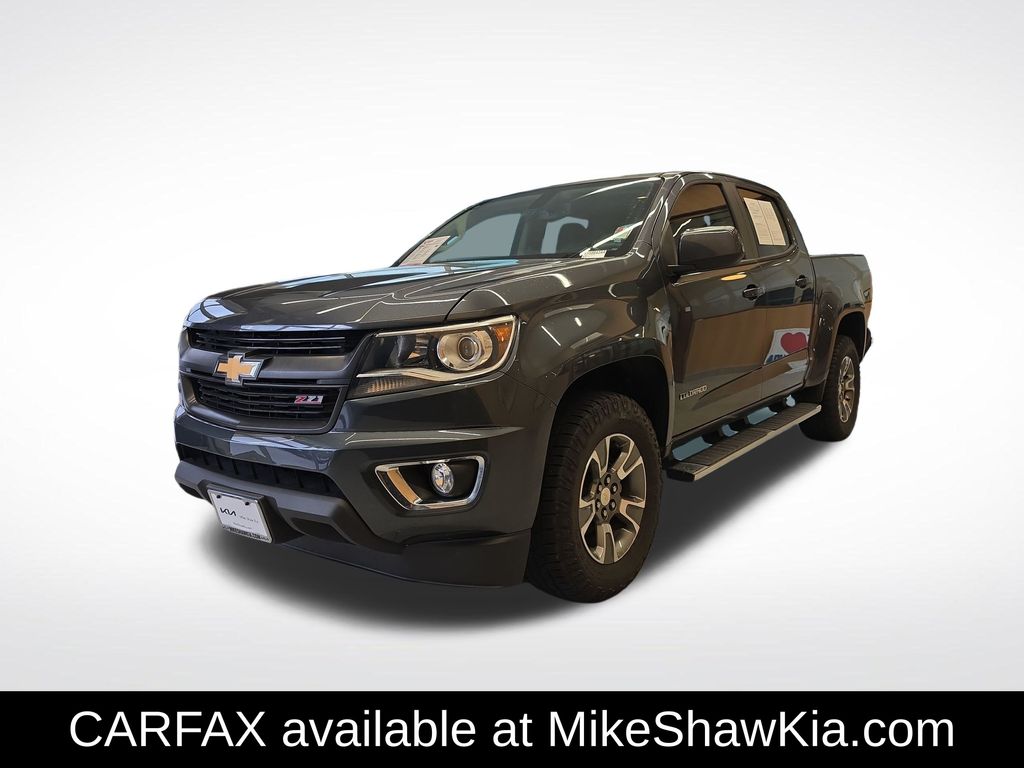 Cyber Gray Metallic 2016 Chevrolet Colorado Pickup Truck Four-Wheel Drive 6-Speed Automatic