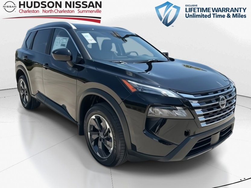 2025 Super Black Nissan Rogue SV FWD SUV