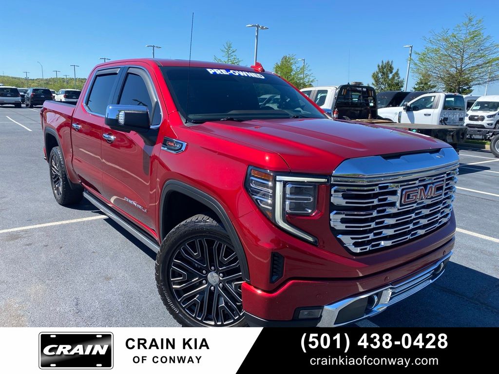 Volcanic Red Tintcoat 2024 GMC Sierra 1500 Pickup Truck Four-Wheel Drive Automatic
