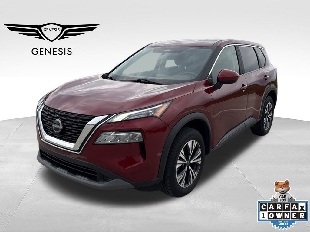 Red (Scarlet Ember Tintcoat) 2023 Nissan Rogue SUV / Crossover Front-Wheel Drive Continuously Variable Transmission