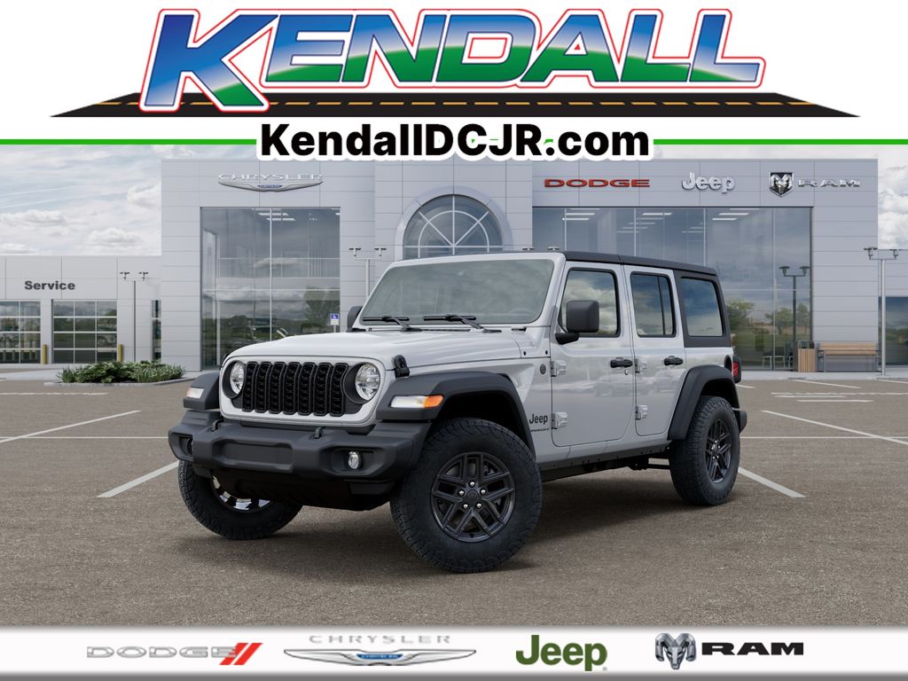 Bright White Clearcoat 2026 Jeep Wrangler Sport S 4-Door 4WD SUV / Crossover Four-Wheel Drive 8-Speed Automatic