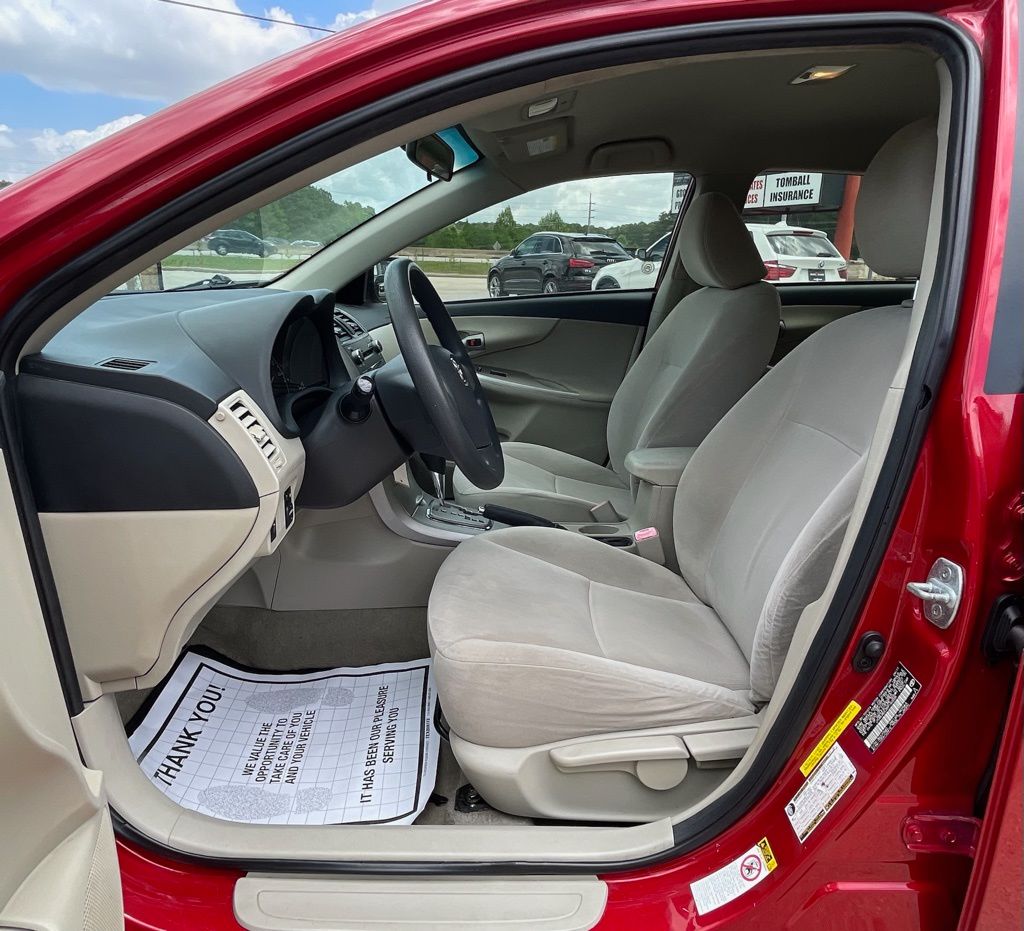 2011 Toyota Corolla LE Red at Emmons Autoplex