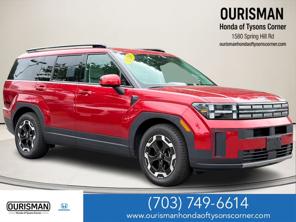 Ultimate Red 2024 Hyundai Santa Fe SUV / Crossover All-Wheel Drive Automatic