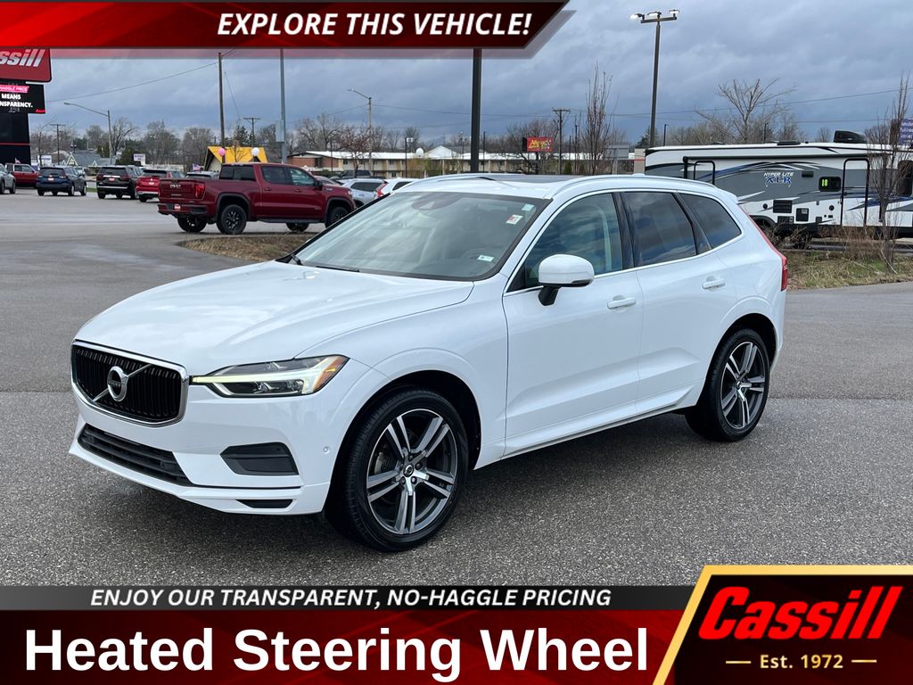 Ice White 2019 Volvo XC60 T5 Momentum FWD SUV / Crossover Front-Wheel Drive Automatic