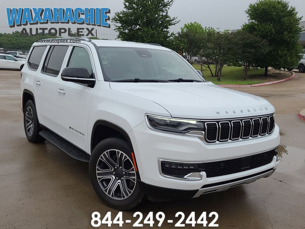 Bright White Clearcoat 2024 Jeep Wagoneer Series II RWD SUV / Crossover 4X2 8-Speed Automatic