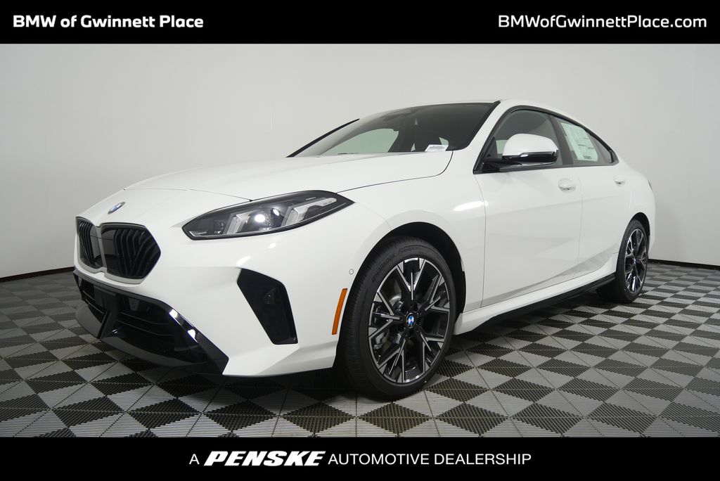 Alpine White 2026 BMW 2 Series Sedan Front-Wheel Drive 7-Speed Automatic
