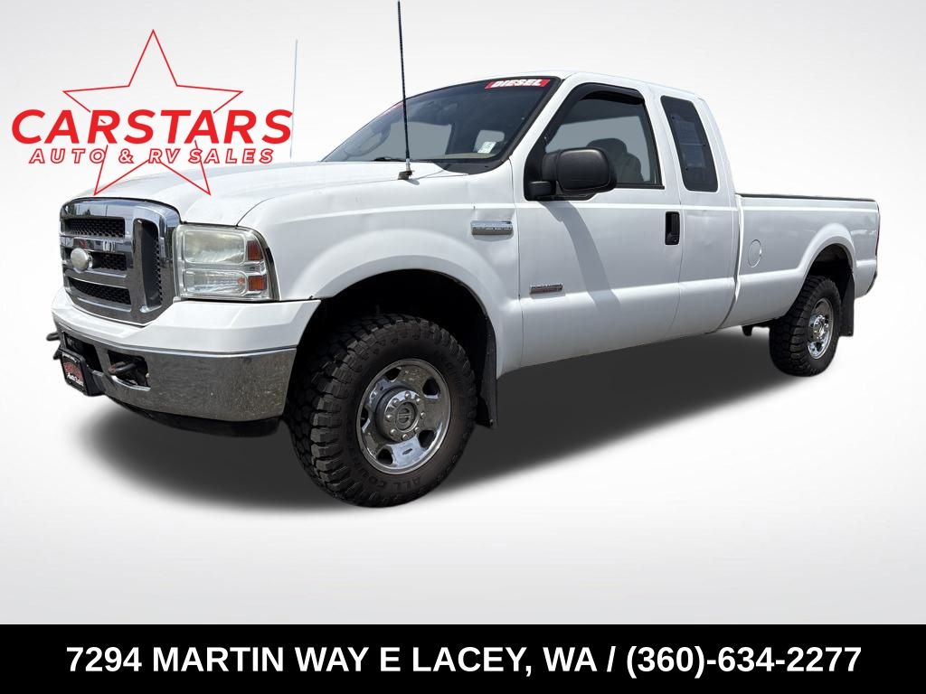 2005 Oxford White Ford Super Duty F-250 XLT 4X4 Truck