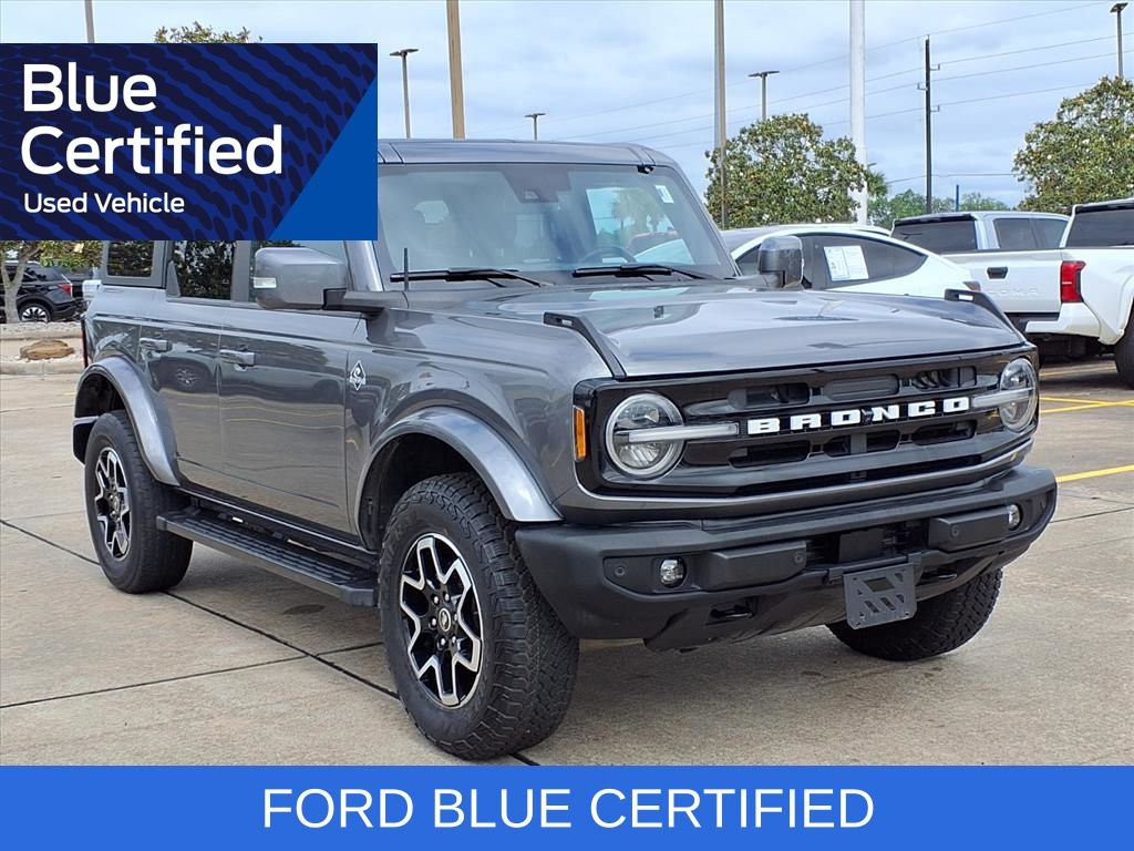 2022 Ford Bronco Outer Banks Gray at DeMontrond Ford
