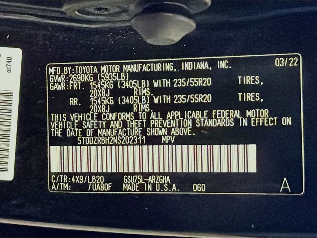 Used 2022 Toyota Highlander SUV