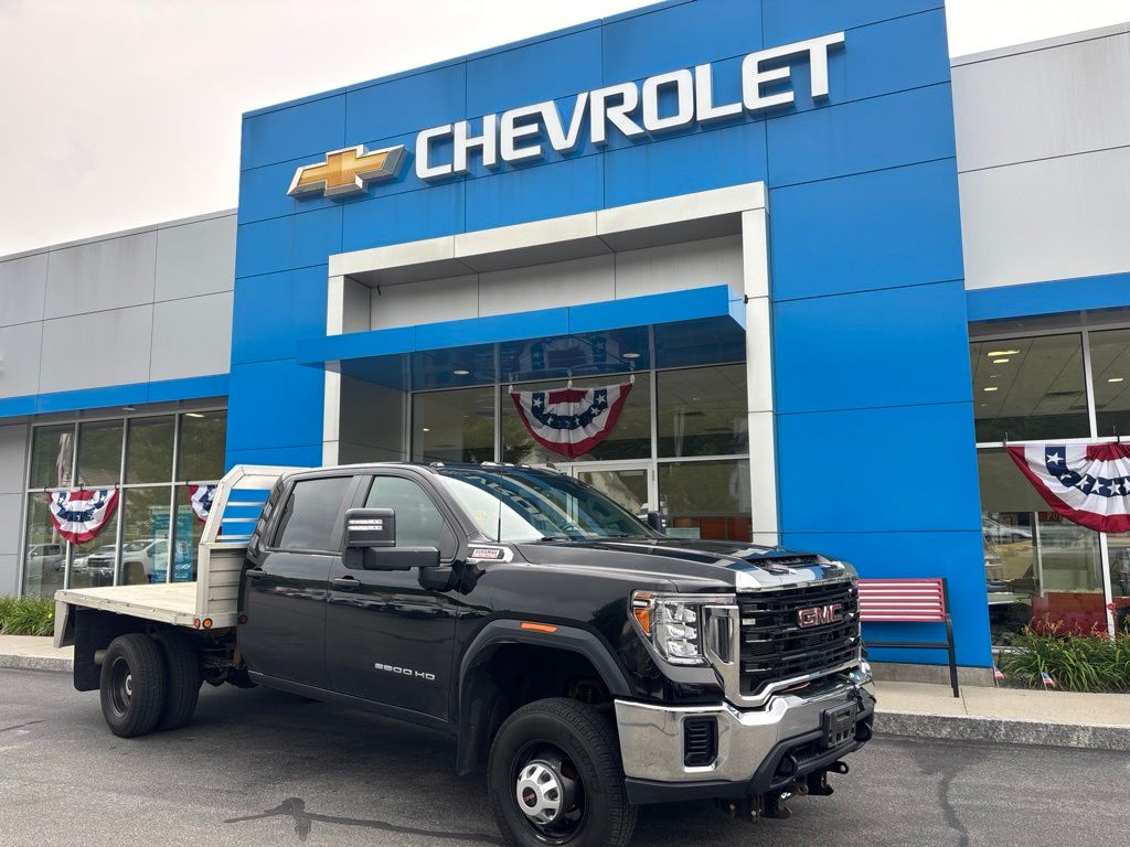 Onyx Black 2021 GMC Sierra 3500HD Pickup Truck Four-Wheel Drive Automatic