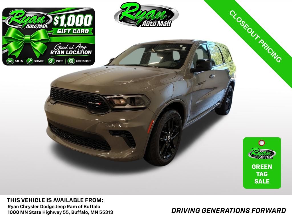 Destroyer Gray Clearcoat 2026 Dodge Durango SUV / Crossover All-Wheel Drive 8-Speed Automatic