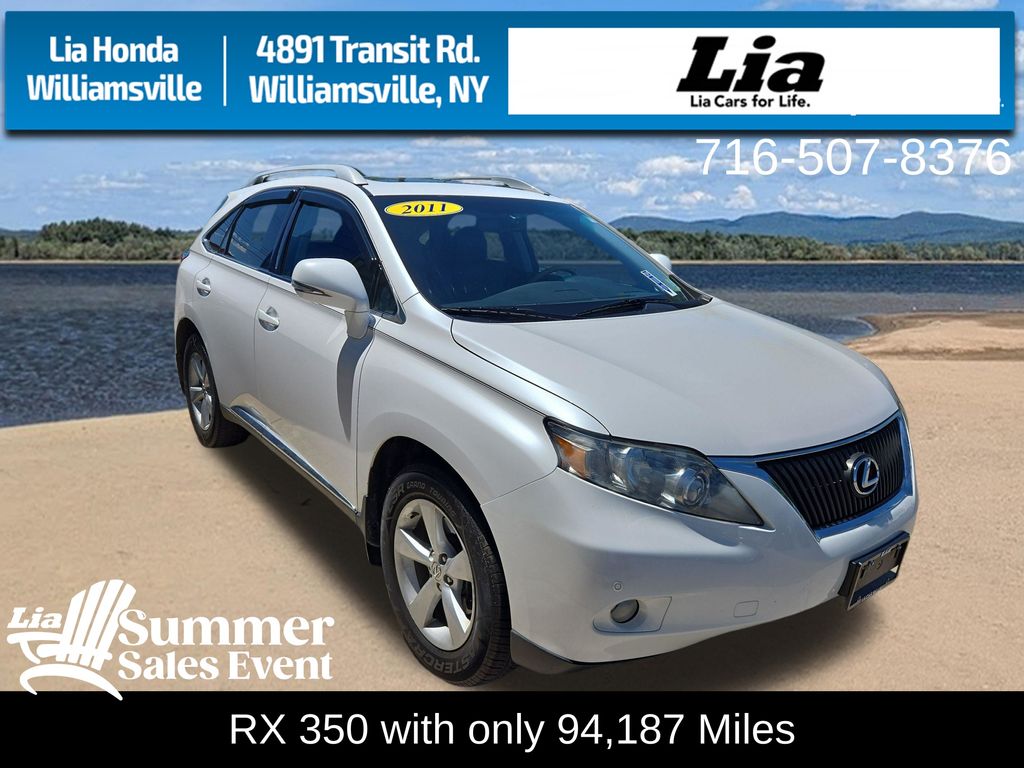 Starfire Pearl 2011 Lexus RX SUV / Crossover All-Wheel Drive 6-Speed Automatic