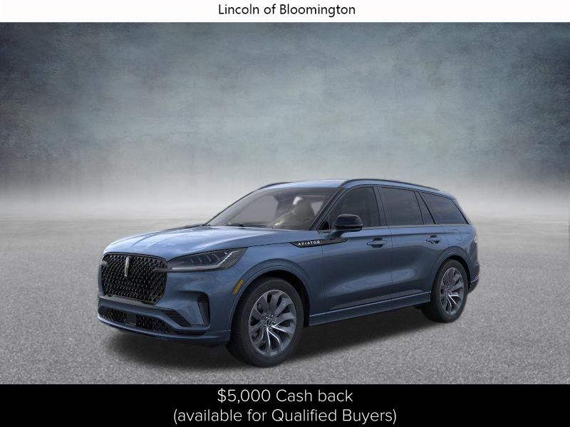 Blue Metallic 2026 Lincoln Aviator SUV / Crossover All-Wheel Drive Automatic