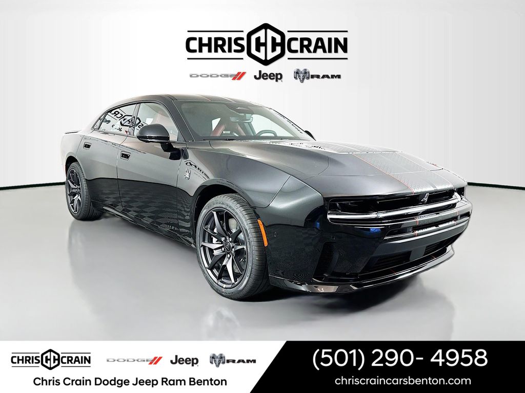 Diamond Black Crystal Pearlcoat 2026 Dodge Charger Scat Pack Sedan AWD Sedan All-Wheel Drive Automatic