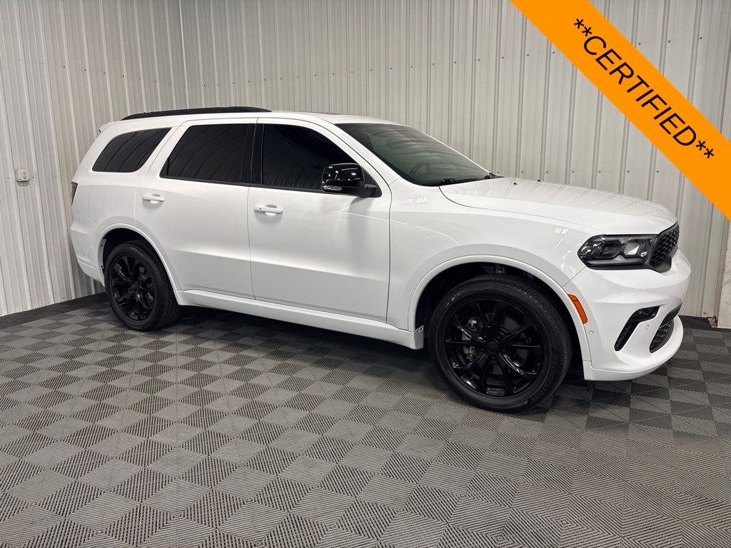 White Knuckle Clearcoat 2023 Dodge Durango SUV / Crossover All-Wheel Drive 8-Speed Automatic