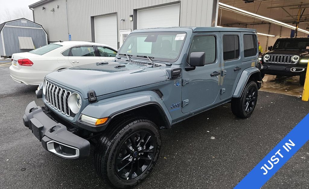 Anvil Clear Coat 2025 Jeep Wrangler 4xe Sahara 4WD SUV / Crossover Four-Wheel Drive 8-Speed Automatic