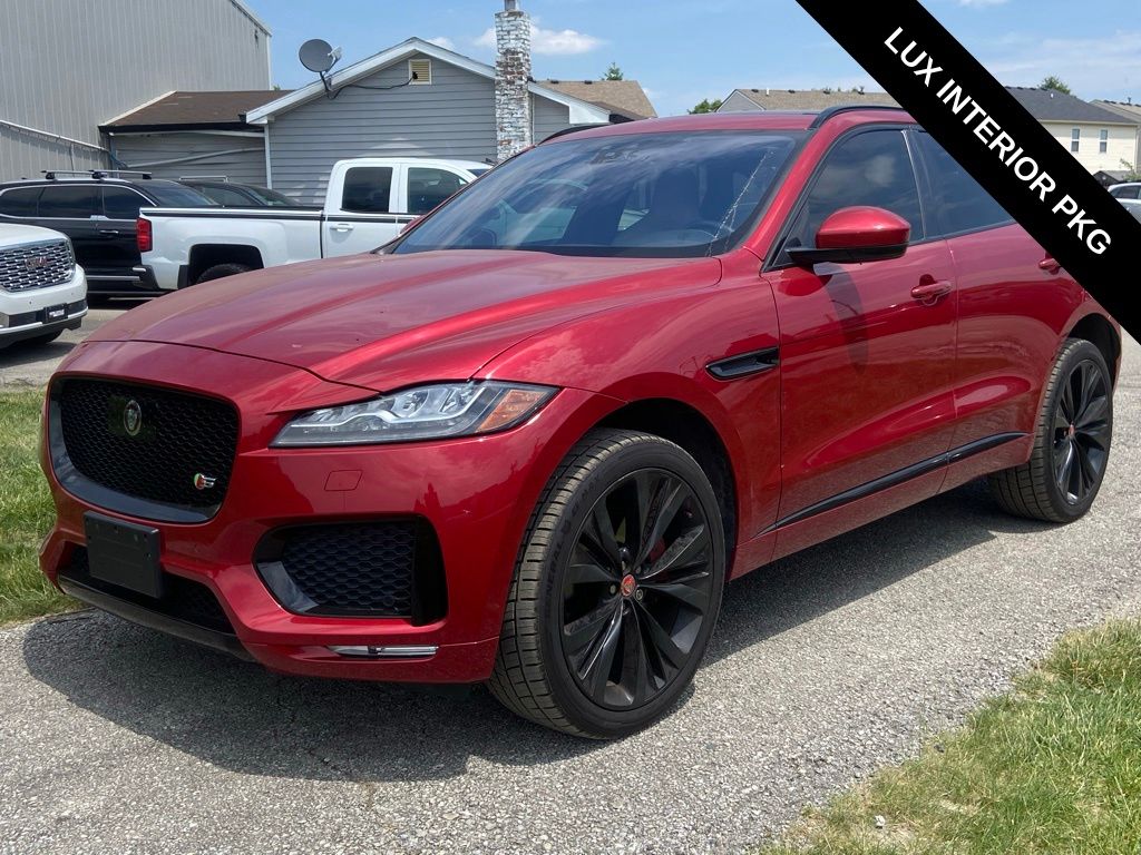 Firenze Red Metallic 2019 Jaguar F-PACE SUV / Crossover All-Wheel Drive 8-Speed Automatic