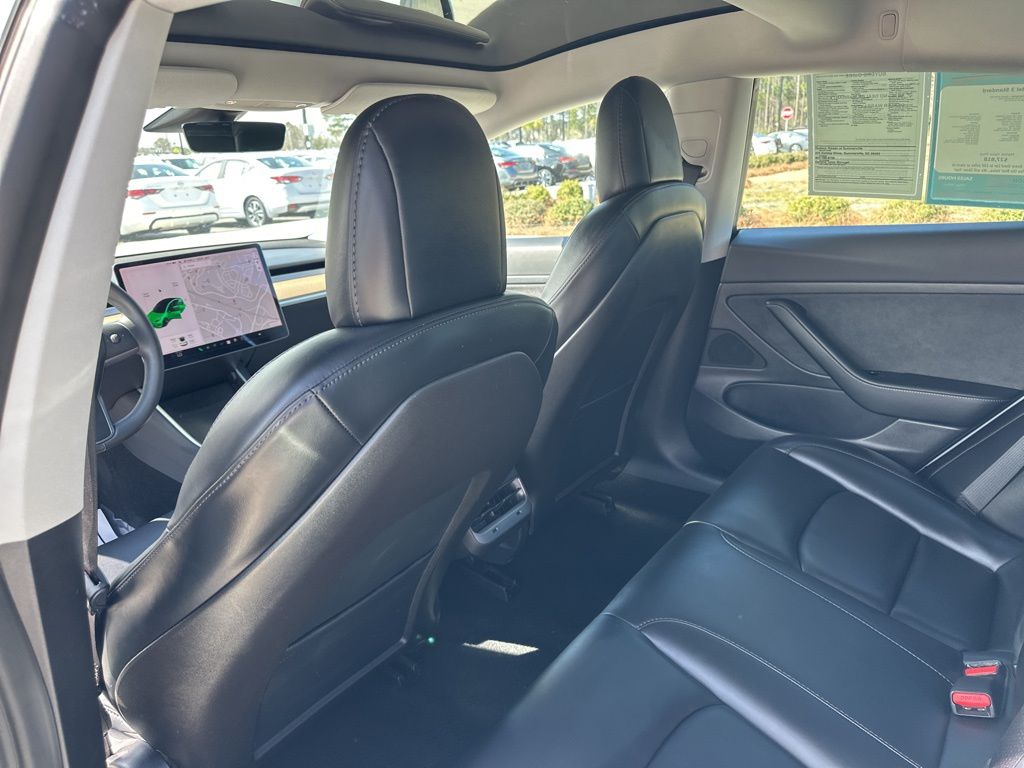 2020 Pearl White Multi-Coat Tesla Model 3 Standard RWD Sedan