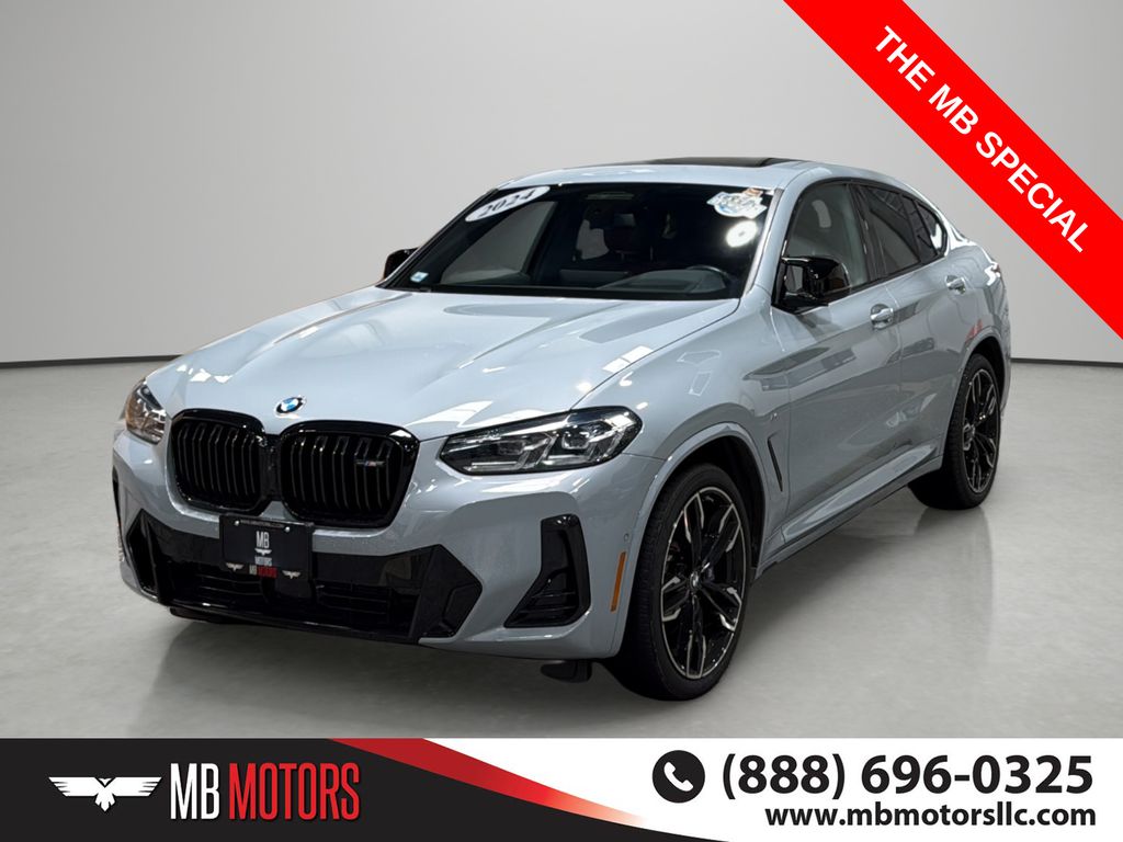 Gray 2024 BMW X4 SUV / Crossover All-Wheel Drive 8-Speed Automatic