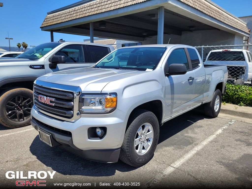 Quicksilver Metallic 2020 GMC Canyon Extended Cab RWD Pickup Truck 4X2 6-Speed Automatic