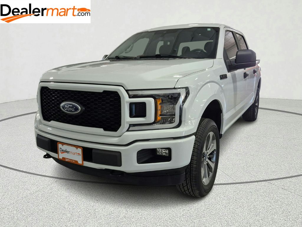 Oxford White 2019 Ford F-150 XL SuperCrew 4WD Pickup Truck Four-Wheel Drive Automatic