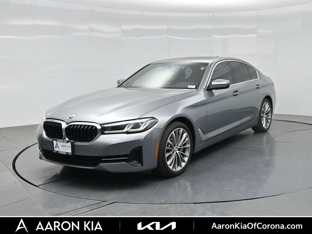 Skyscraper Gray Metallic 2023 BMW 5 Series Sedan Rear-Wheel Drive 8-Speed Automatic