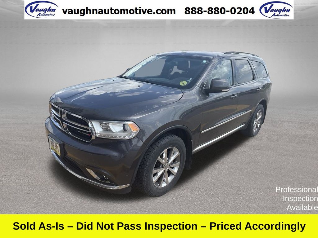 Gray (Granite Crystal Metallic Clearcoat) 2014 Dodge Durango SUV / Crossover All-Wheel Drive 8-Speed Automatic