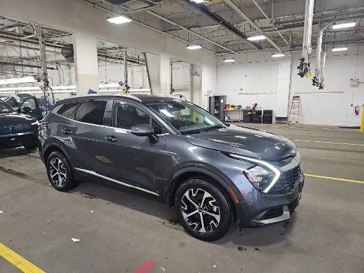 Gravity Gray 2023 Kia Sportage EX AWD SUV / Crossover All-Wheel Drive 8-Speed Automatic