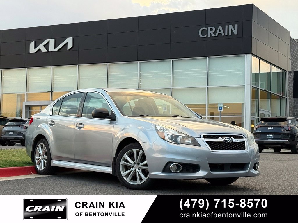 Ice Silver Metallic 2014 Subaru Legacy Sedan All-Wheel Drive Continuously Variable Transmission