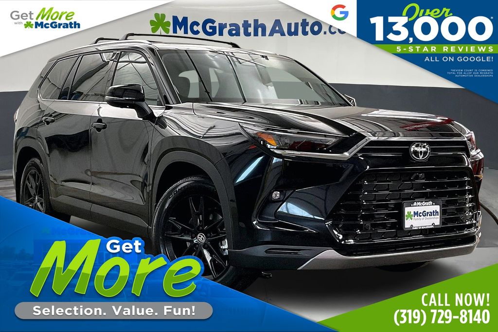 Midnight Black Metallic 2026 Toyota Grand Highlander Platinum AWD SUV / Crossover All-Wheel Drive 8-Speed Automatic