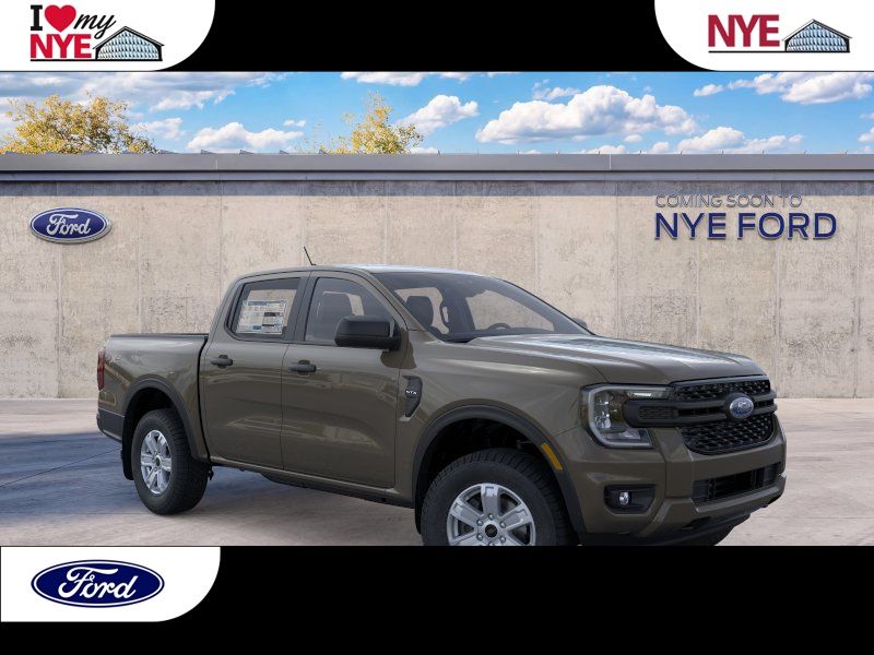 Gray 2026 Ford Ranger Pickup Truck Four-Wheel Drive Automatic