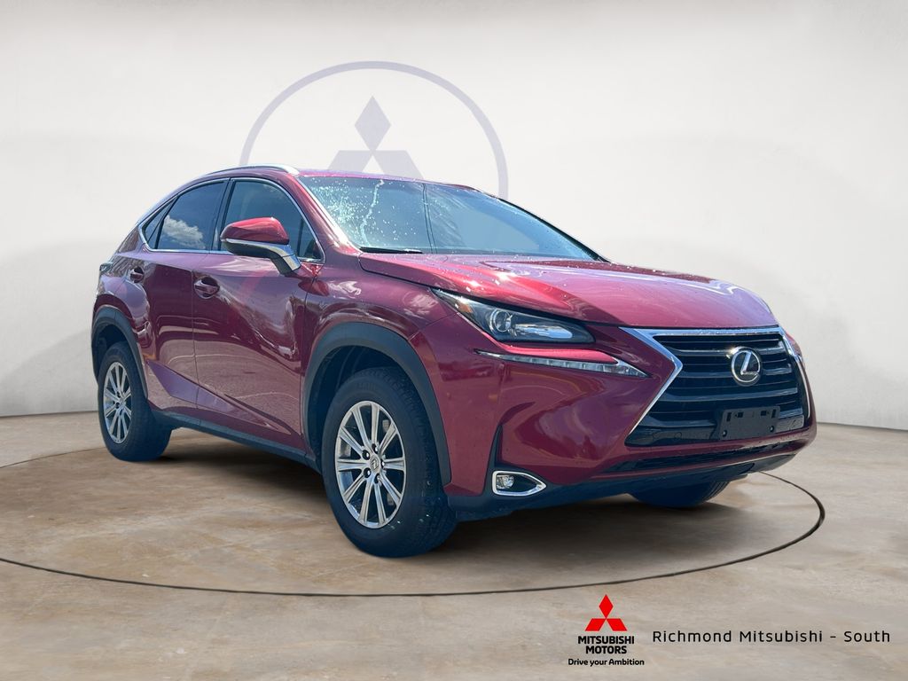 Red 2017 Lexus NX 200t AWD SUV / Crossover All-Wheel Drive 6-Speed Automatic