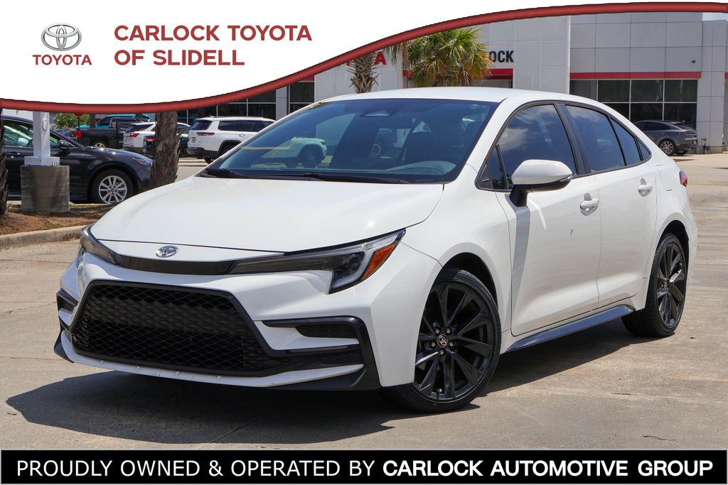 Ice 2023 Toyota Corolla Sedan Front-Wheel Drive Continuously Variable Transmission