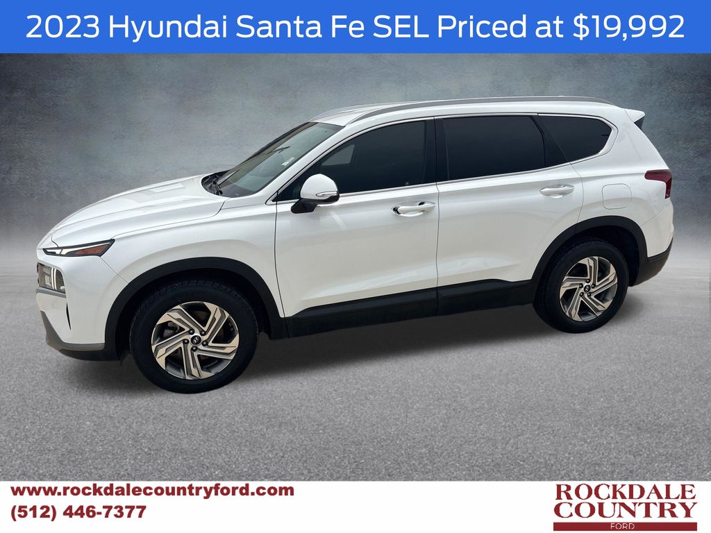 Serenity White Pearl 2023 Hyundai Santa Fe SUV / Crossover Front-Wheel Drive 8-Speed Automatic