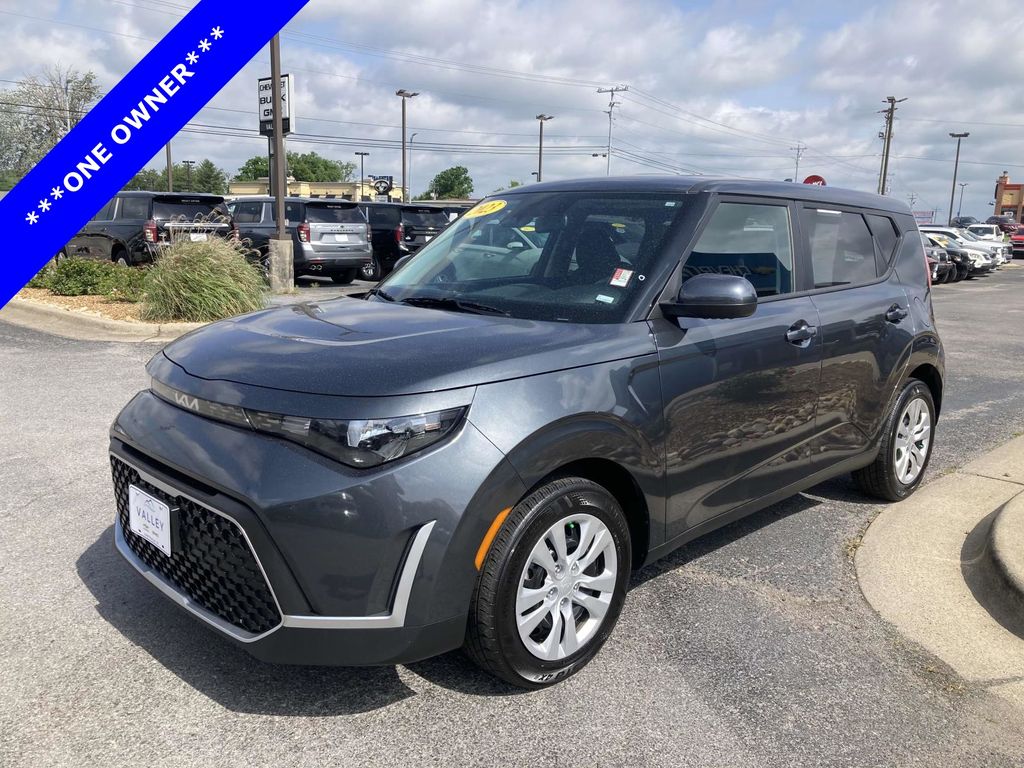 Used 2023 Gray Kia LX image 8