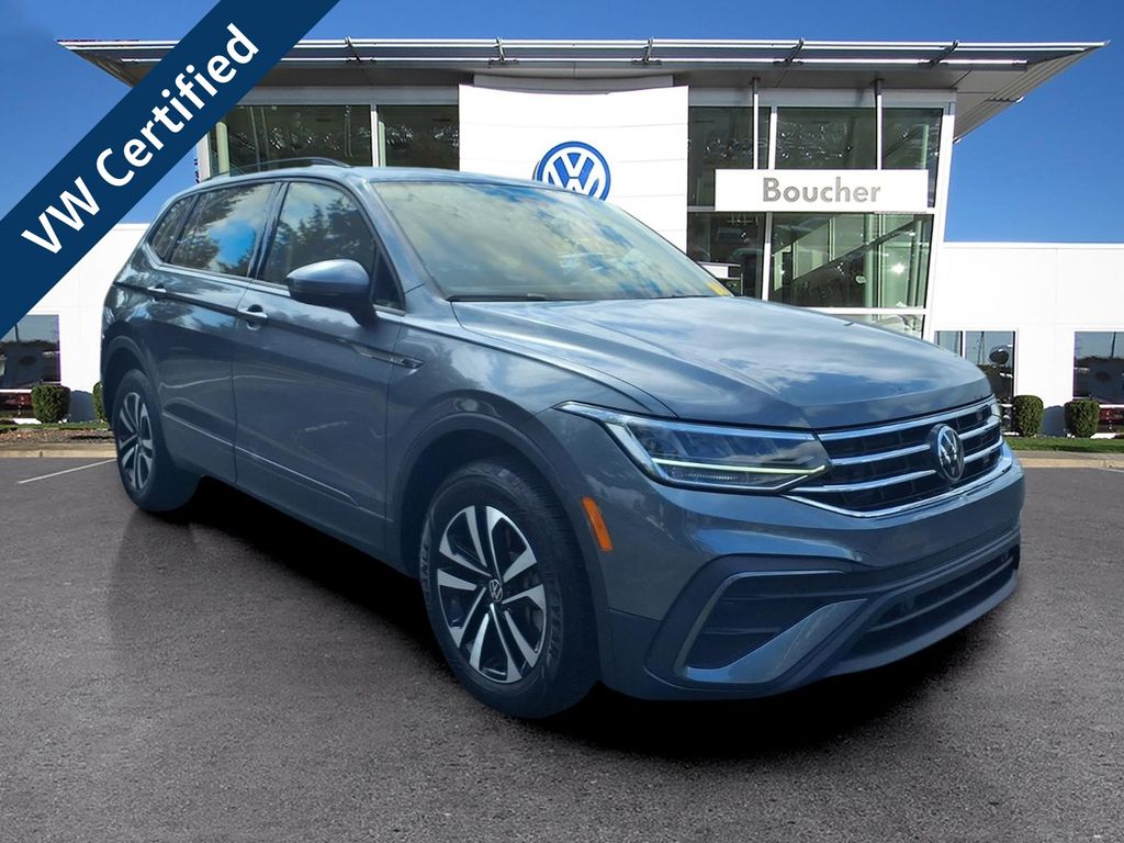 Gray 2023 Volkswagen Tiguan SUV / Crossover Front-Wheel Drive 8-Speed Automatic