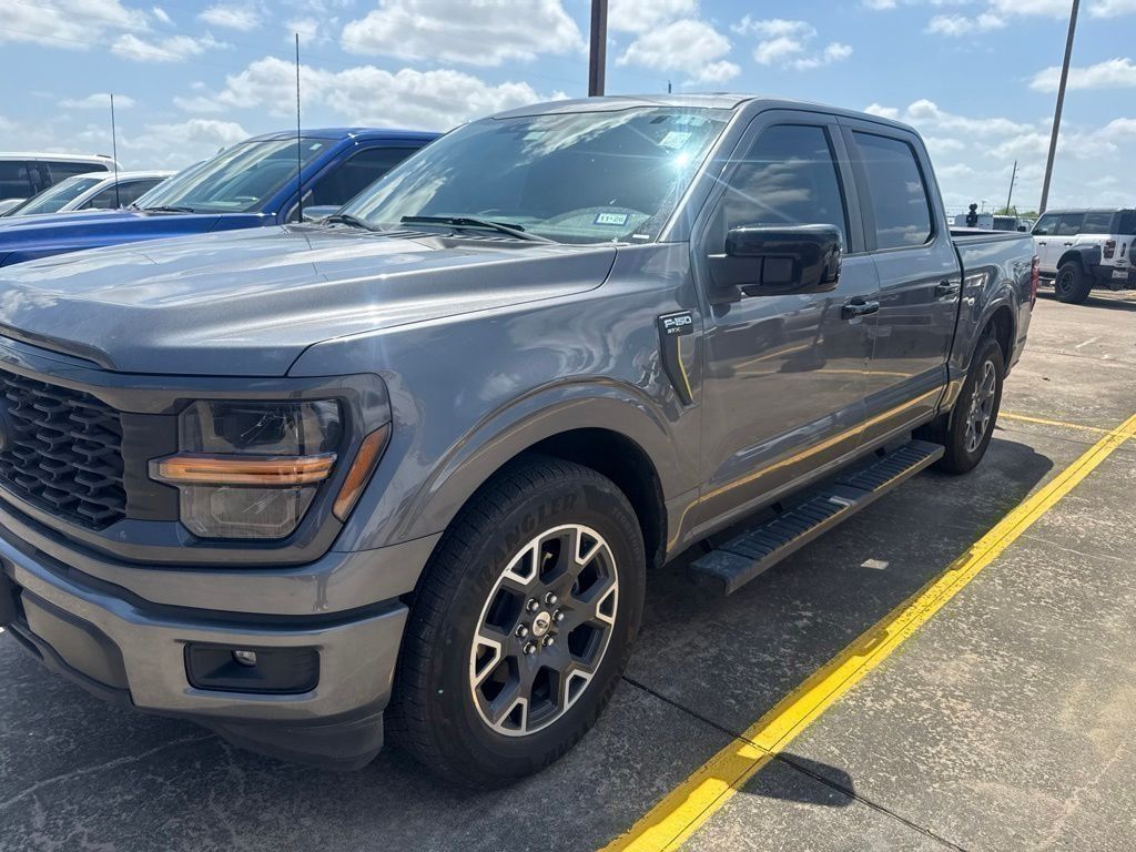 Gray Metallic 2024 Ford F-150 Pickup Truck 4X2 Automatic