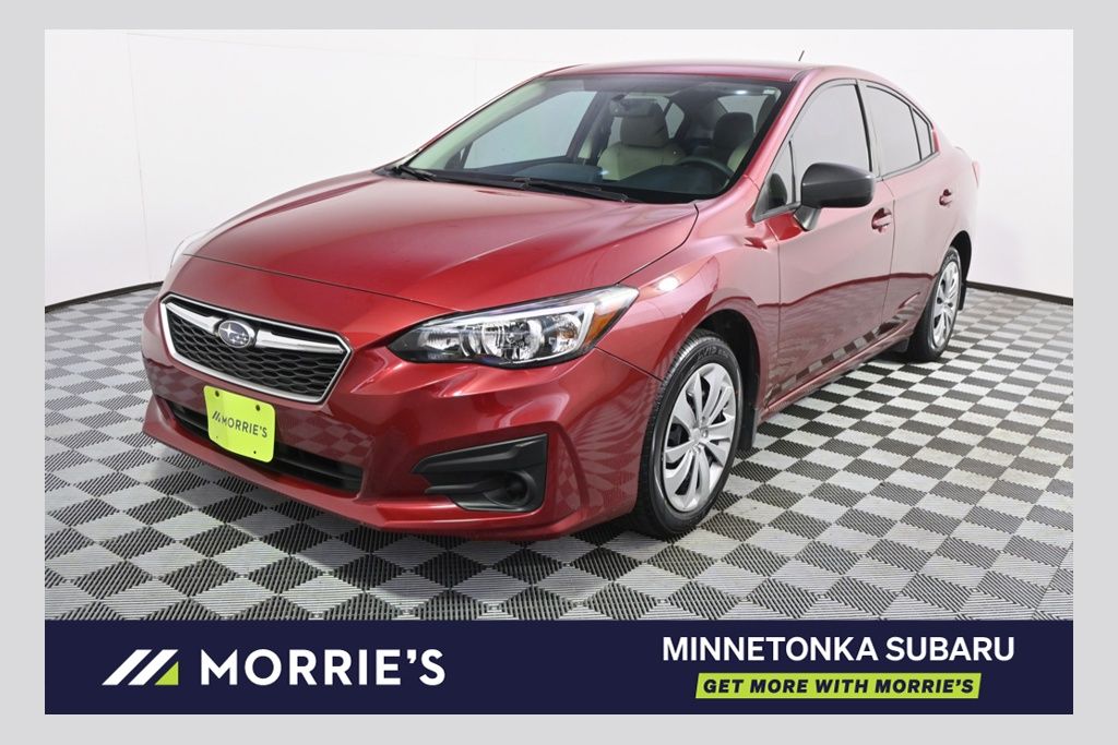 Venetian Red Pearl 2017 Subaru Impreza Sedan All-Wheel Drive Continuously Variable Transmission