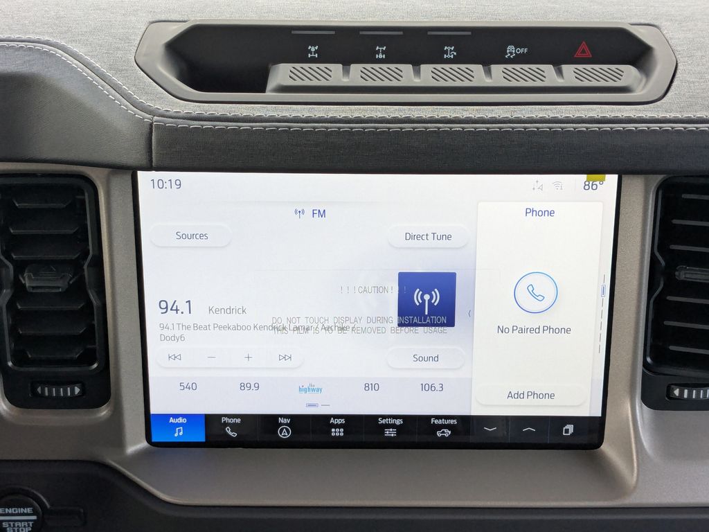 2025 Ford Bronco Outer Banks