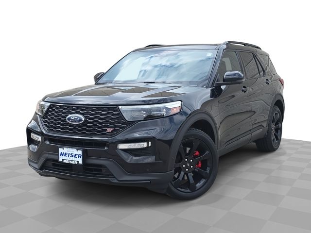 Agate Black Metallic 2020 Ford Explorer ST AWD SUV / Crossover All-Wheel Drive Automatic