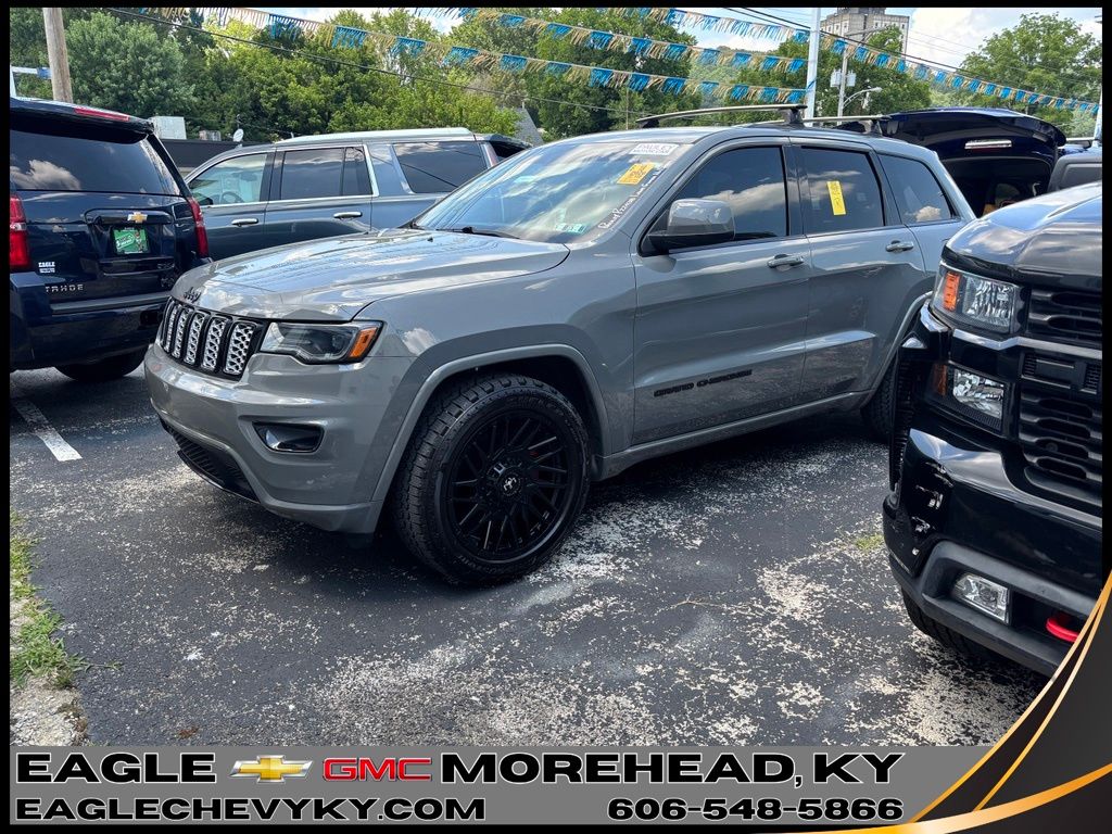 Sting-Gray Clearcoat 2020 Jeep Grand Cherokee SUV / Crossover Four-Wheel Drive 8-Speed Automatic