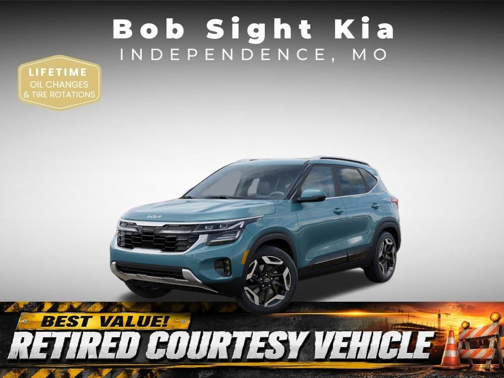 Blue 2026 Kia Seltos SUV / Crossover All-Wheel Drive 8-Speed Automatic