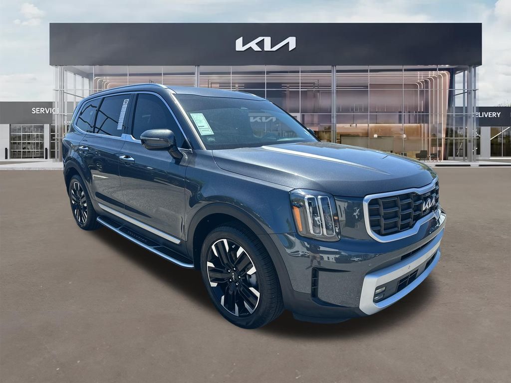 Gravity Gray 2024 Kia Telluride SX FWD SUV / Crossover Front-Wheel Drive 8-Speed Automatic