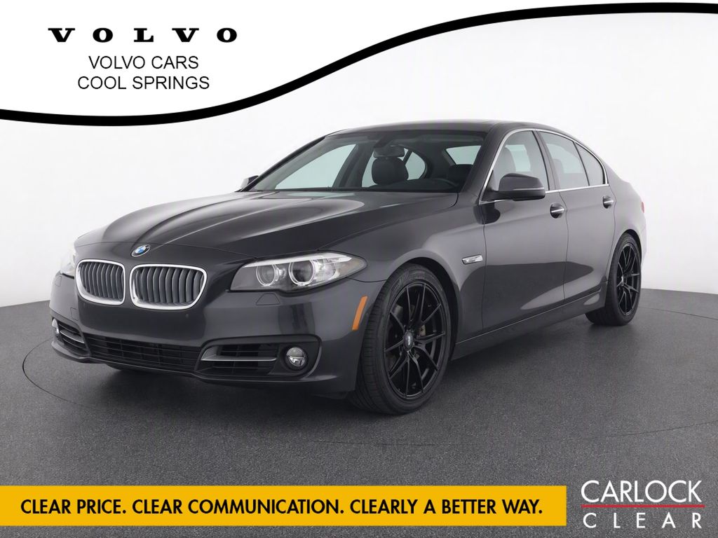 Gray (Dark Graphite) 2015 BMW 5 Series Sedan All-Wheel Drive 8-Speed Automatic